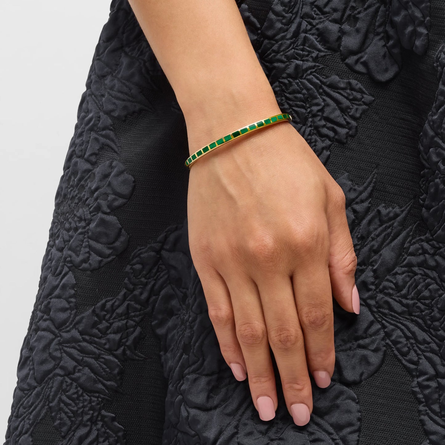 Dash Gold Vermeil Sterling Bangle