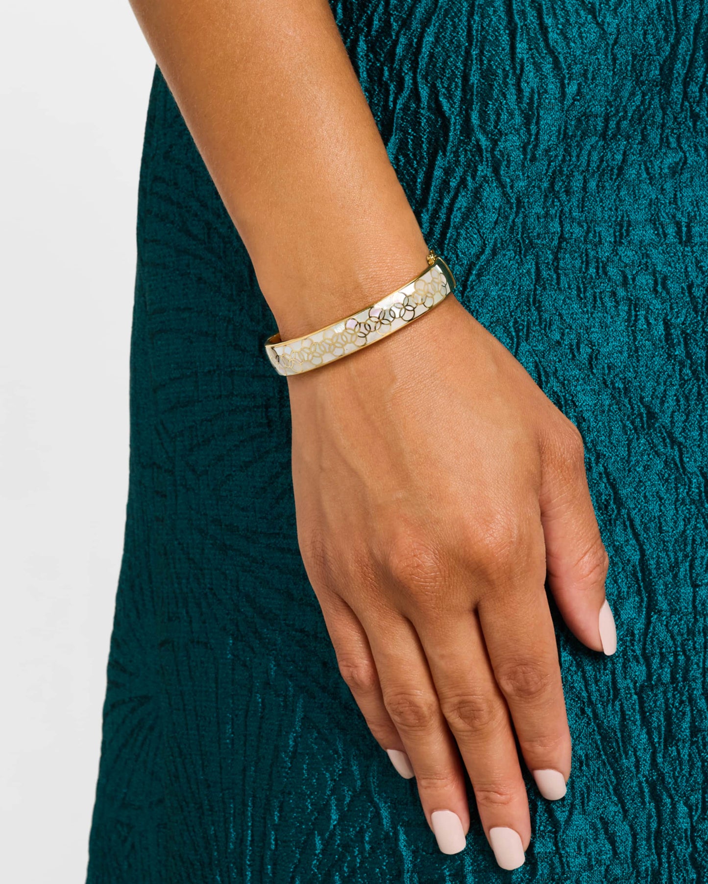 Petal Bangle Sterling 18Kt Vermeil