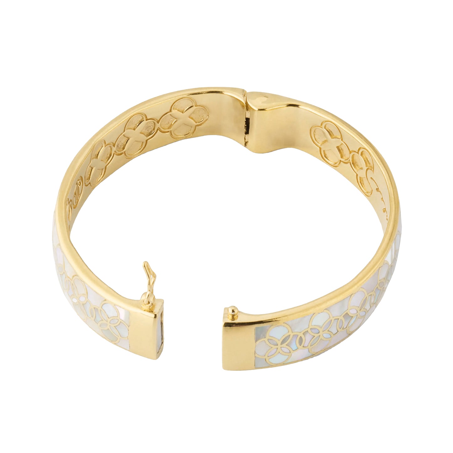Petal Bangle Sterling 18Kt Vermeil