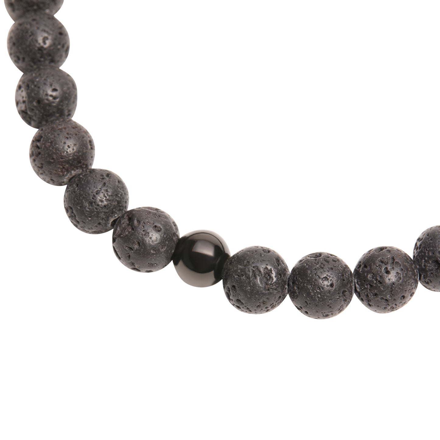 Lava Bead Stretch Bracelet