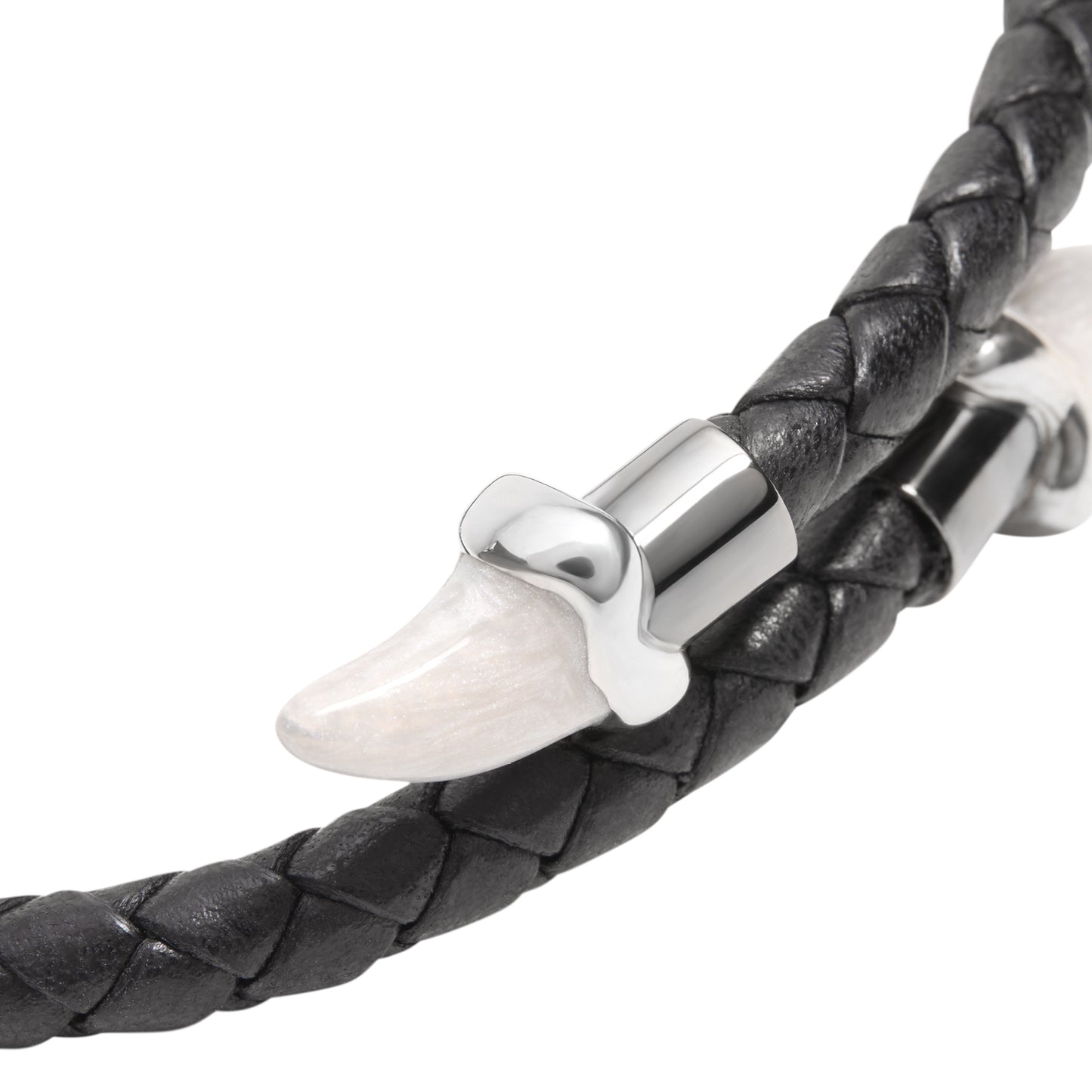 Enamel Shark Sterling Spring Bracelet