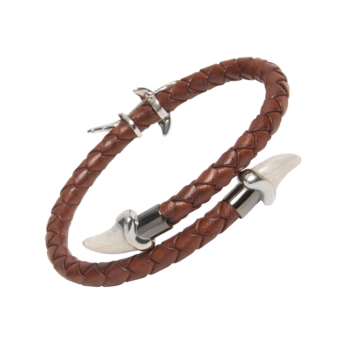 Enamel Shark Sterling Spring Bracelet
