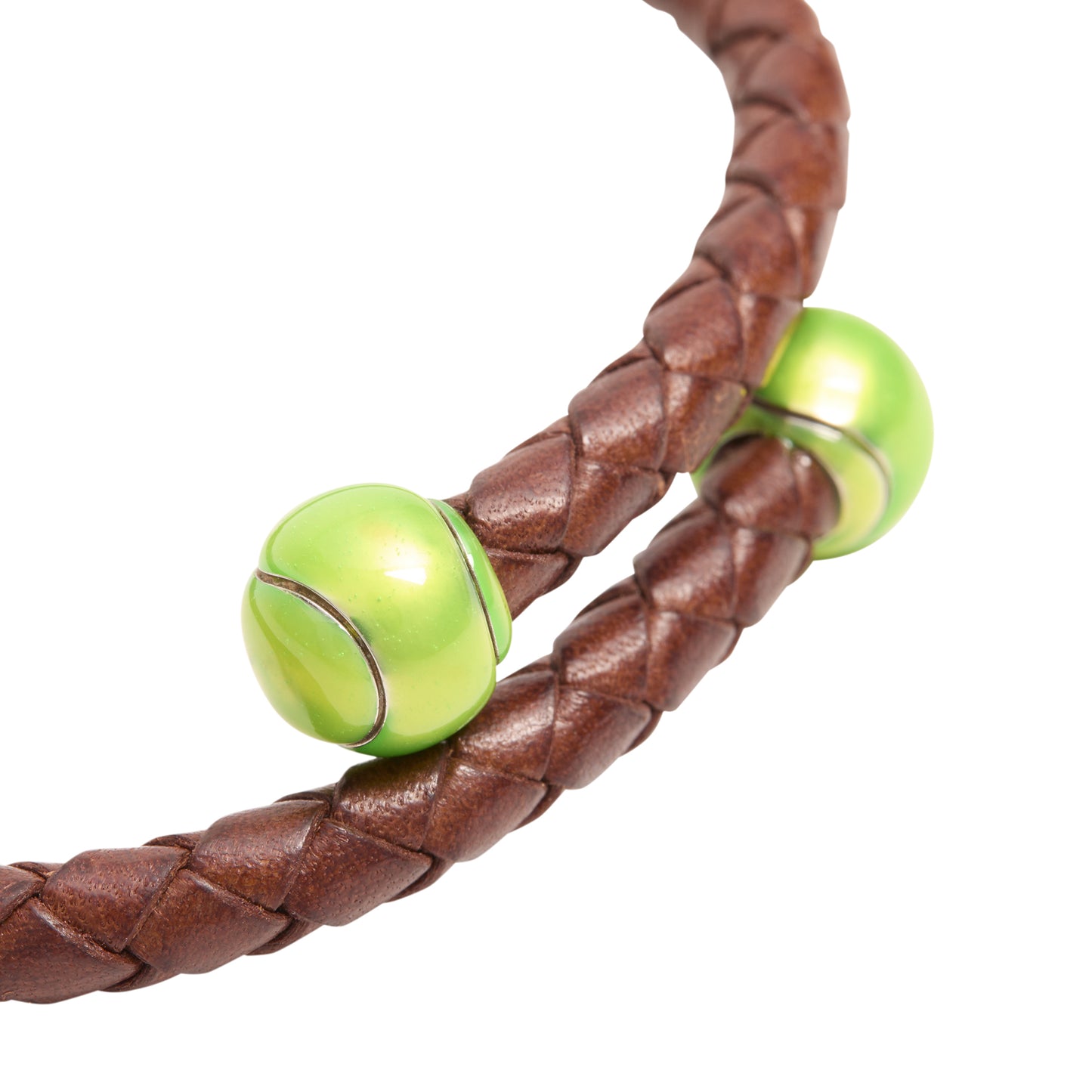 Enamel Tennis Sterling Spring Bracelet