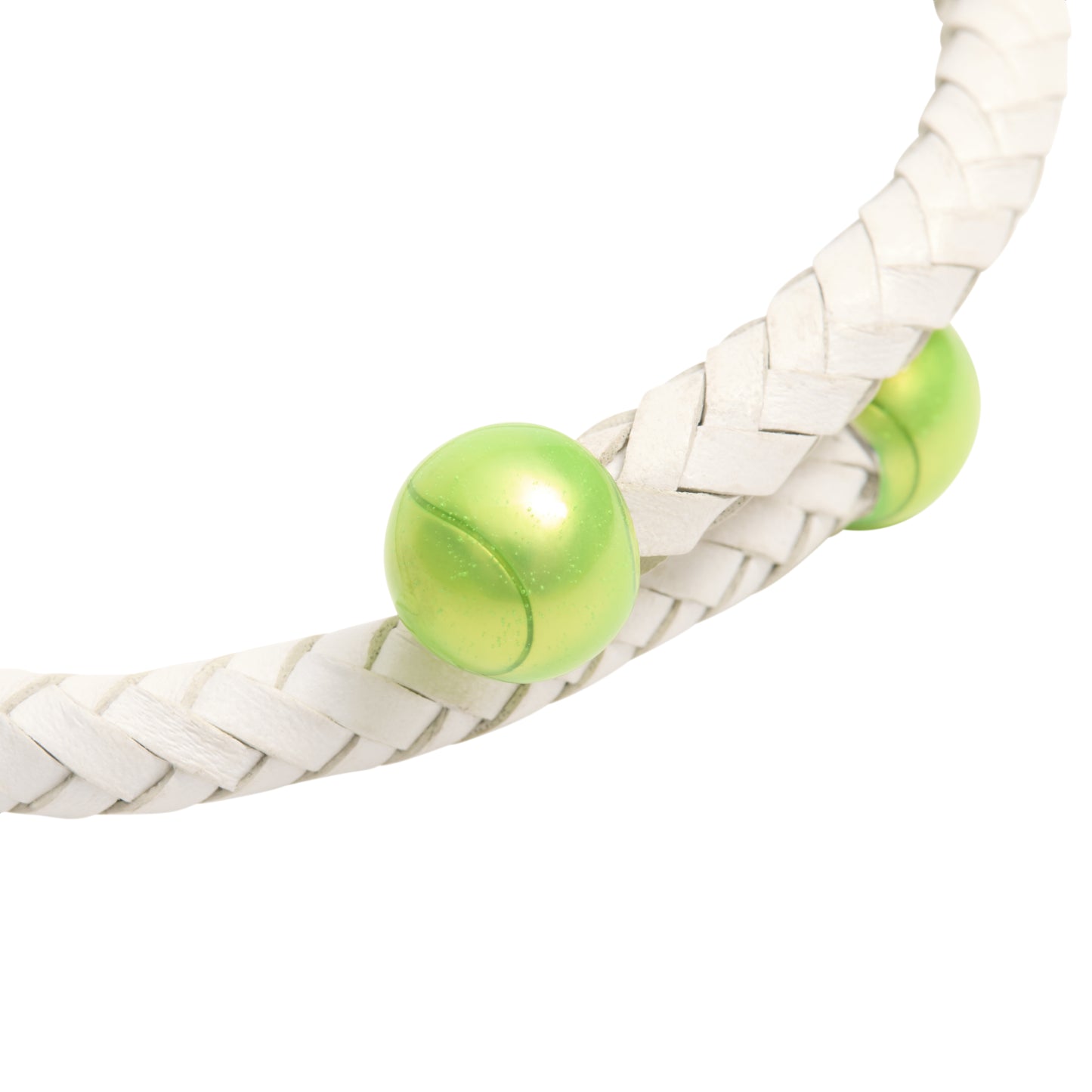 Enamel Tennis Sterling Spring Bracelet