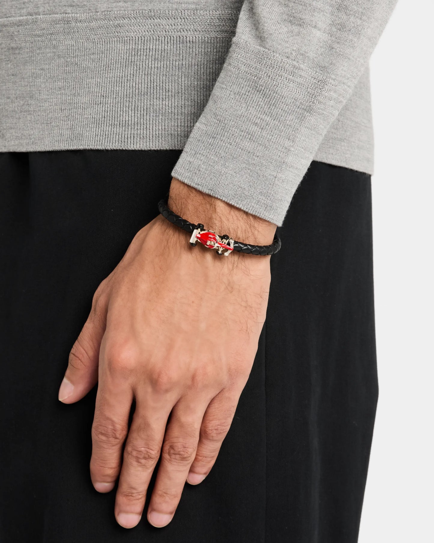 Grand Prix Leather Bracelet Spring Fit
