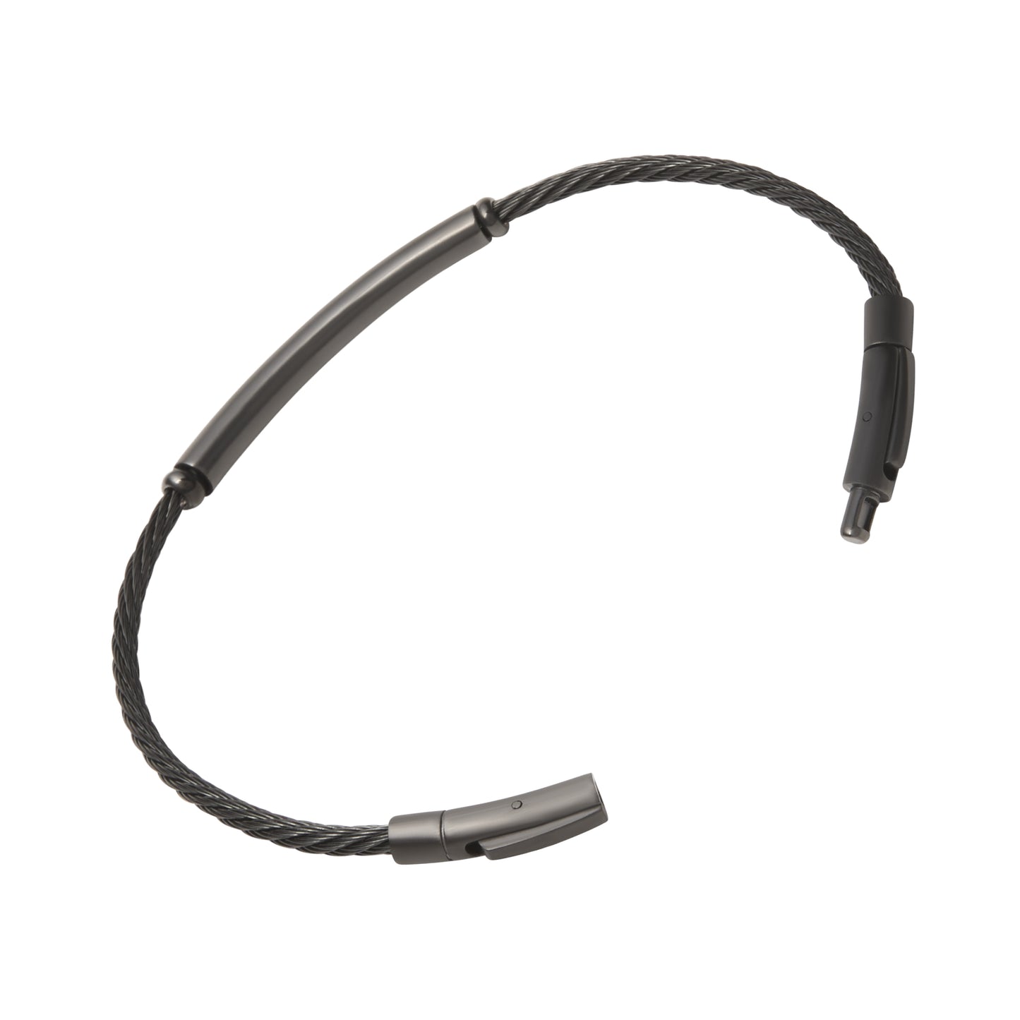 Cable Bracelet with Magnetic Closure