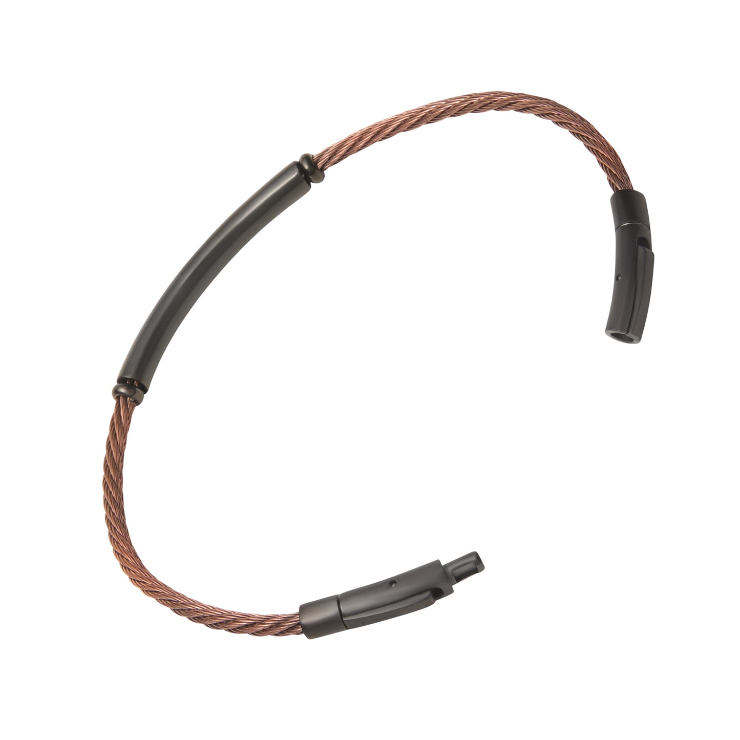 Cable Bracelet with Magnetic Closure