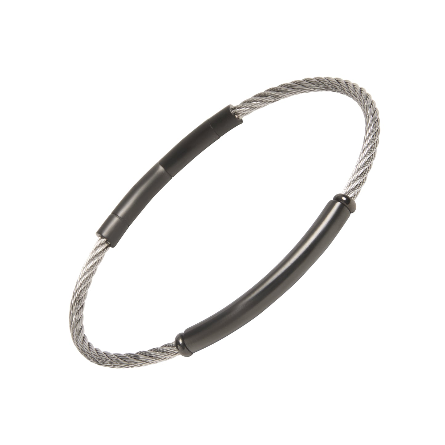 Cable Bracelet with Magnetic Closure