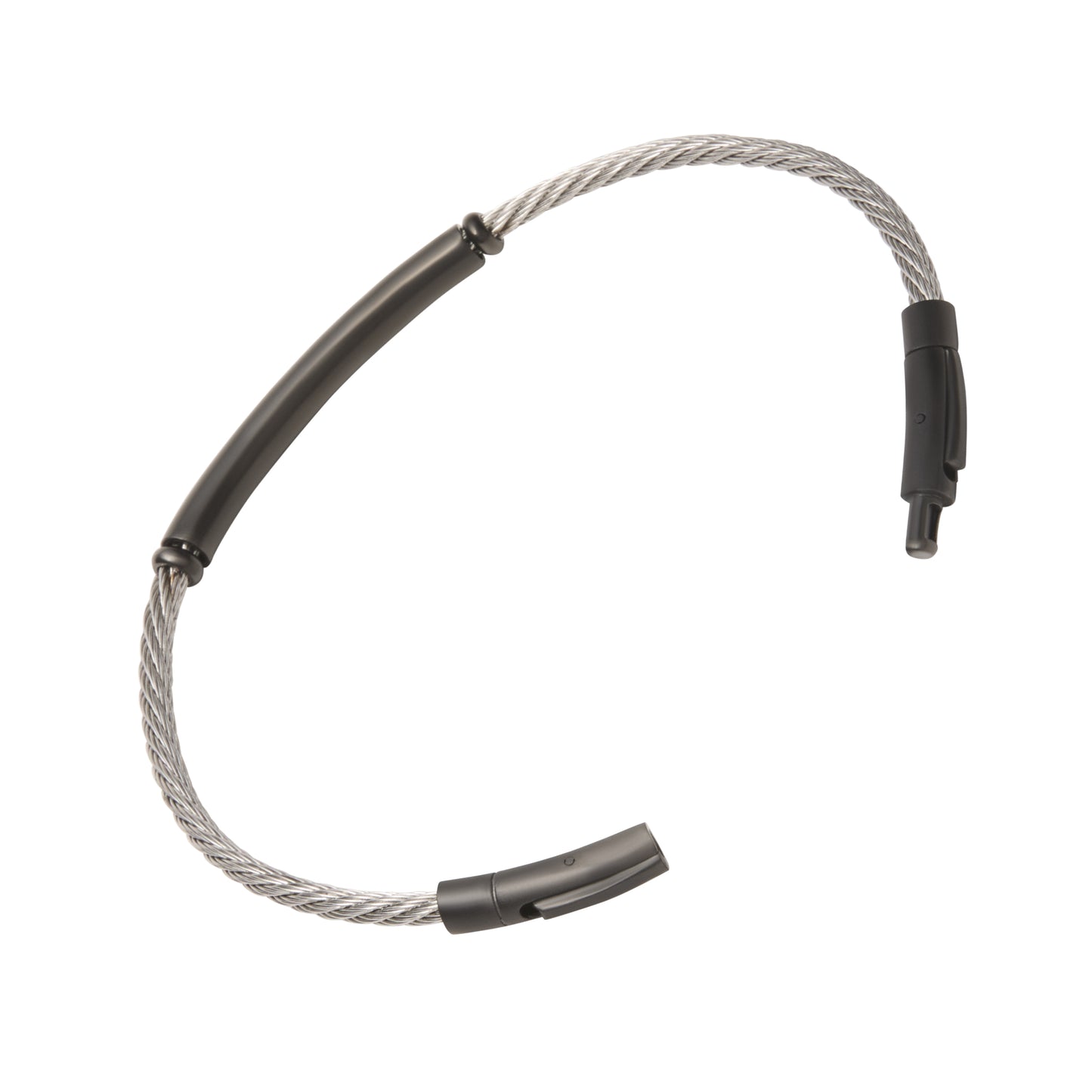 Cable Bracelet with Magnetic Closure