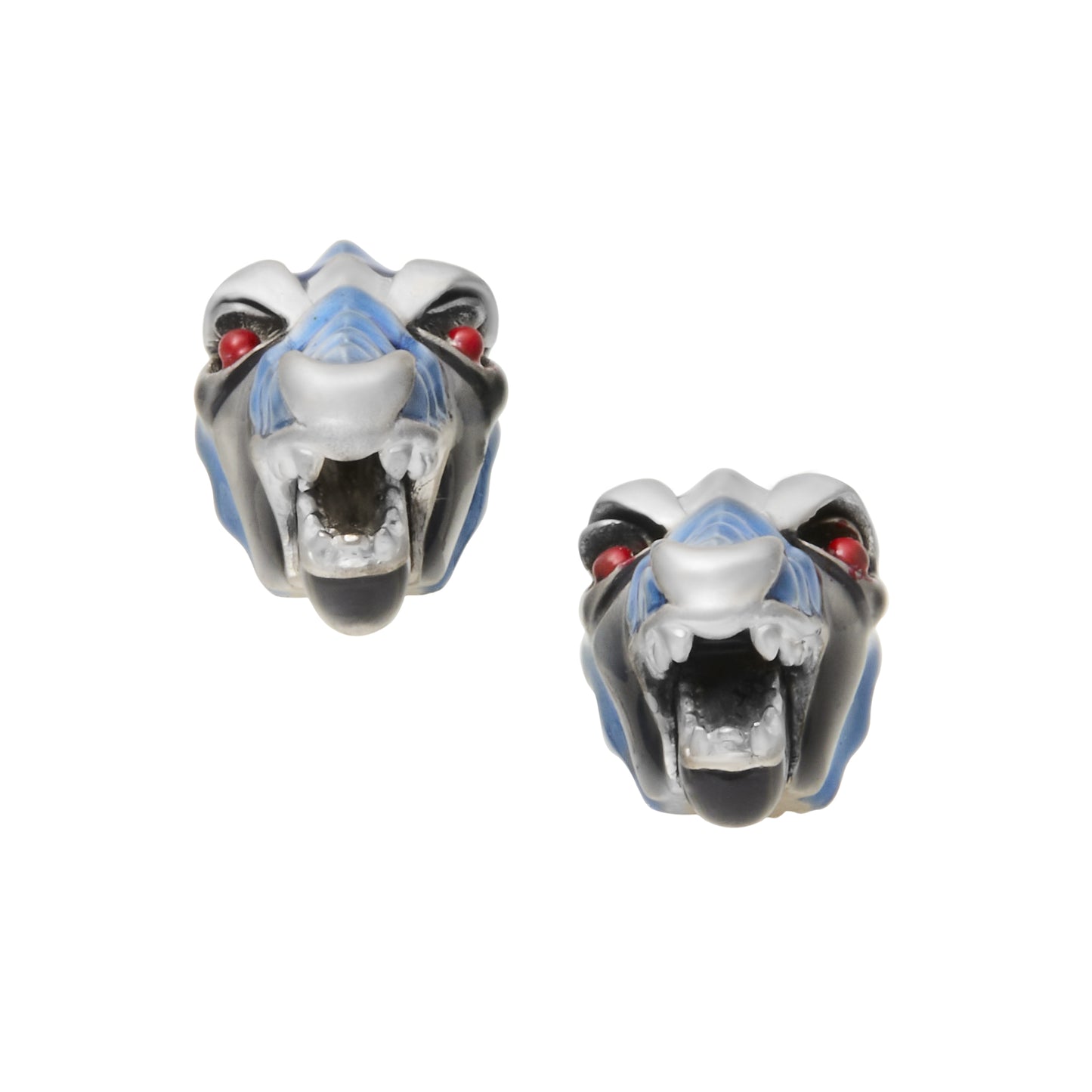 Dragon Head Sterling Cufflinks
