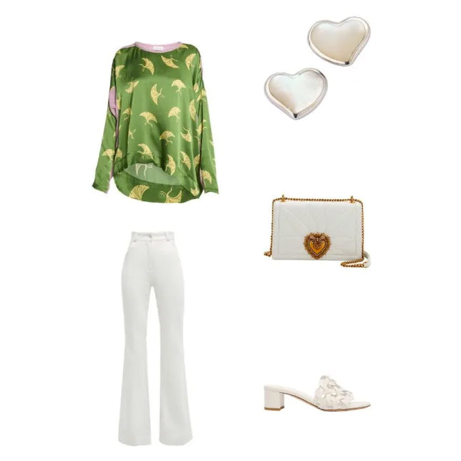 Heart Gemstone Sterling Stud Earrings