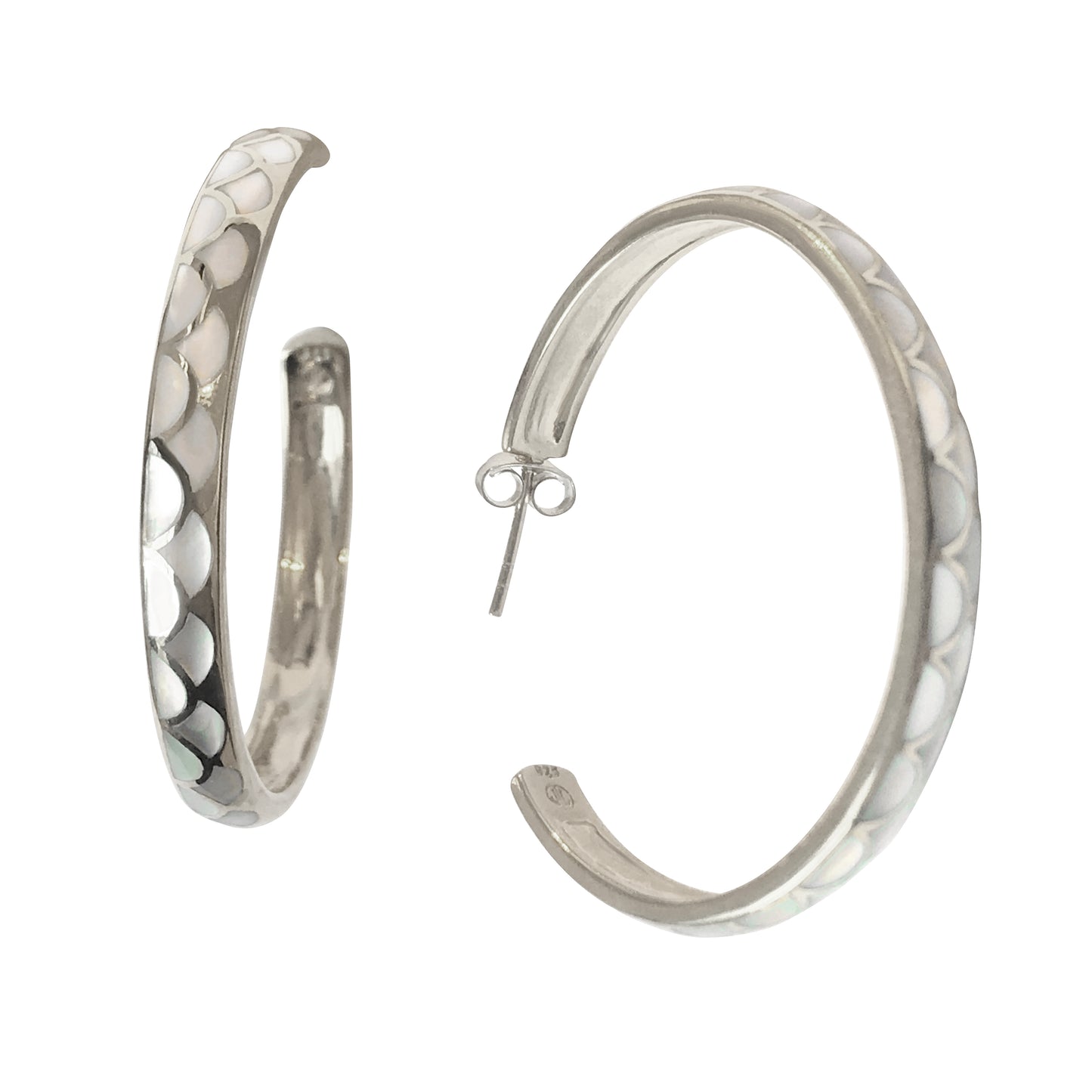 Koi Sterling Hoop Earrings