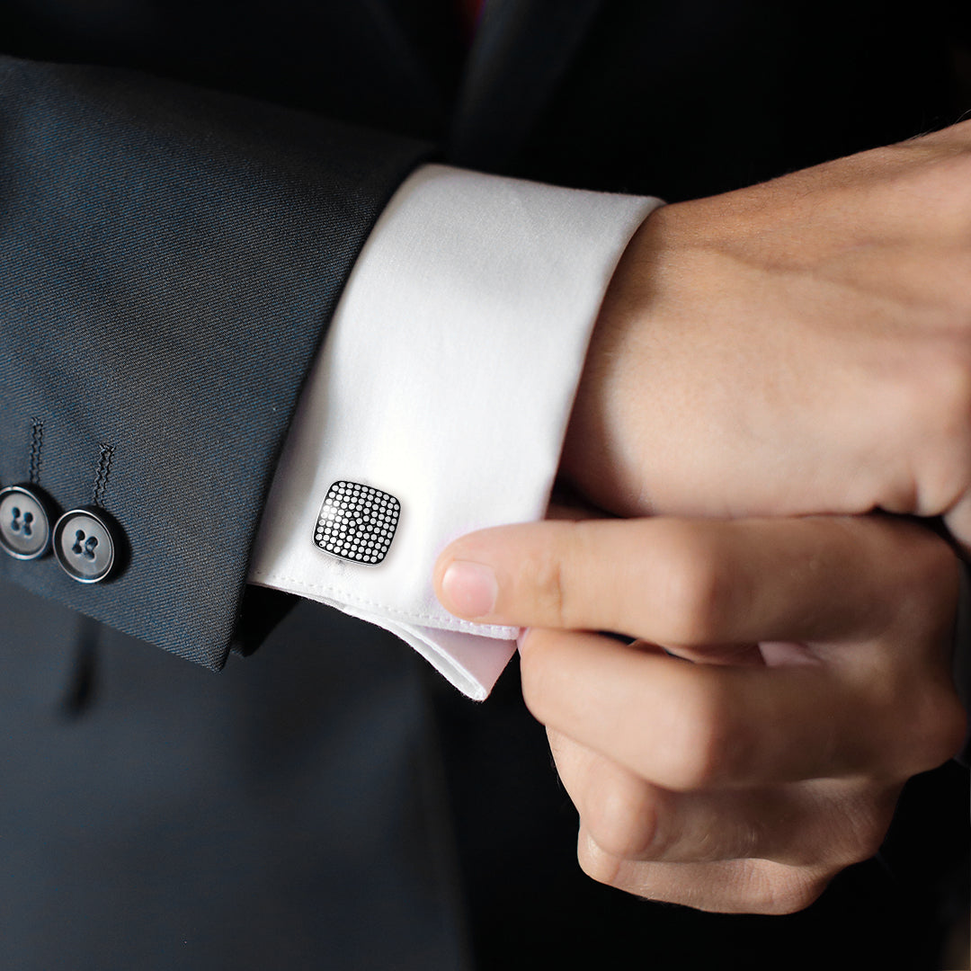 Dotted Sterling Cufflinks