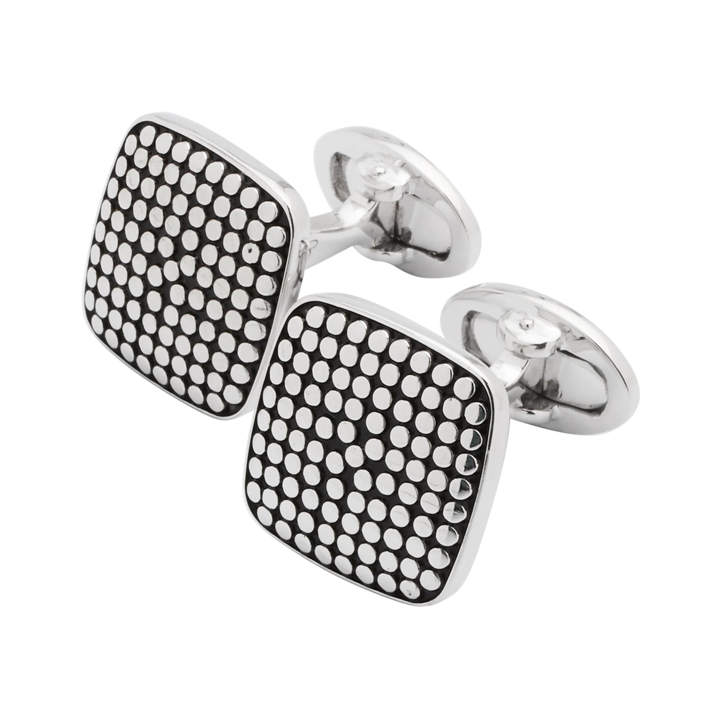 Dotted Sterling Cufflinks