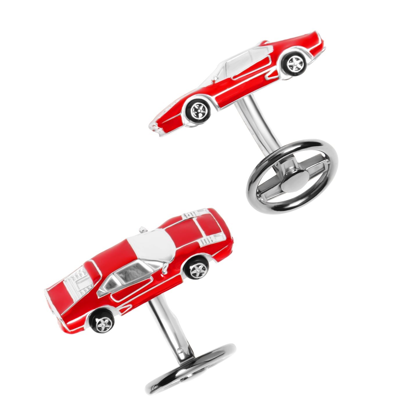 Classic Gran Turismo Sterling Cufflinks