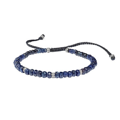 Jan Leslie Faceted Blue Sapphires Bracelet I Jan Leslie Cufflinks and Accessories. 