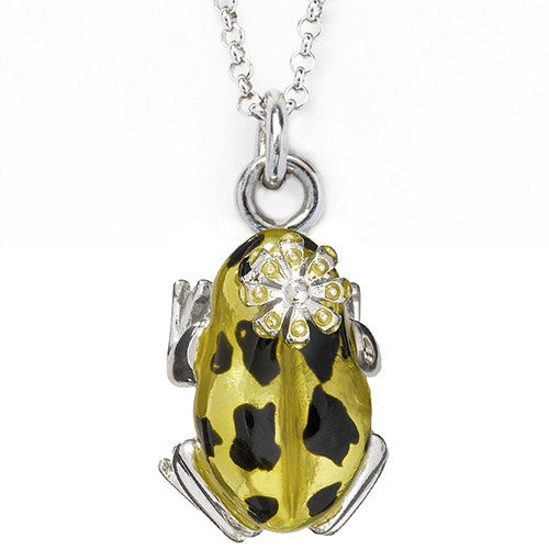 Frog Prince Charm Pendant - Jan Leslie Cufflinks and Accessories