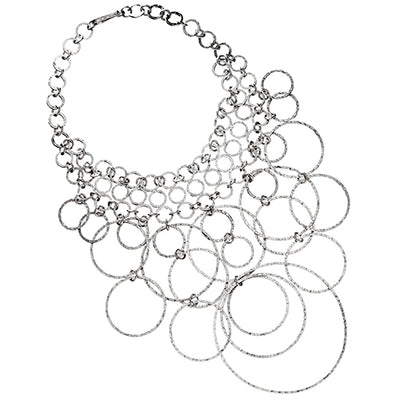 Women’s Loop Sterling Silver Necklace Necklaces Jan Leslie Silver Jan Leslie