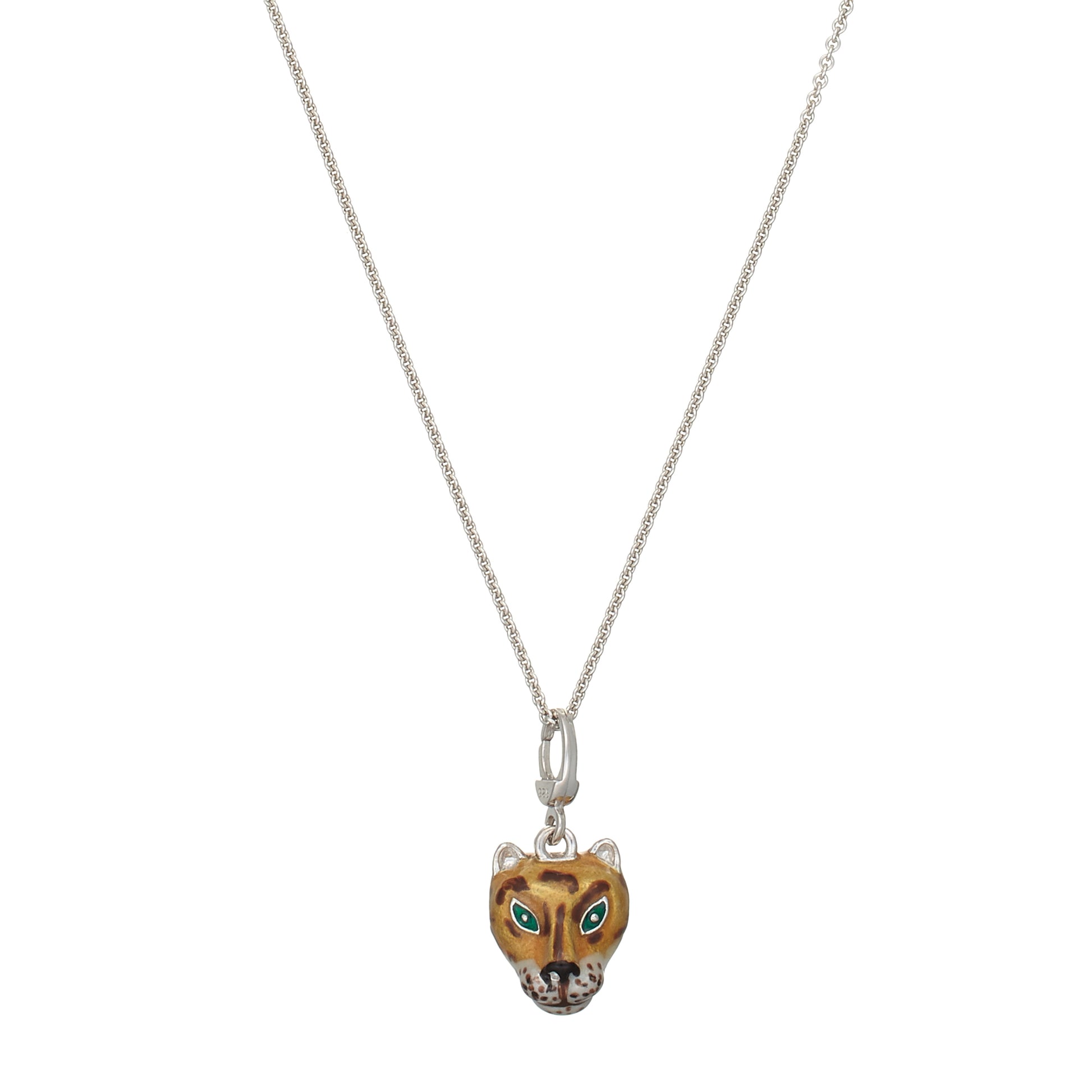Wild Cat Charm Necklace Necklaces Jan Leslie Jan Leslie