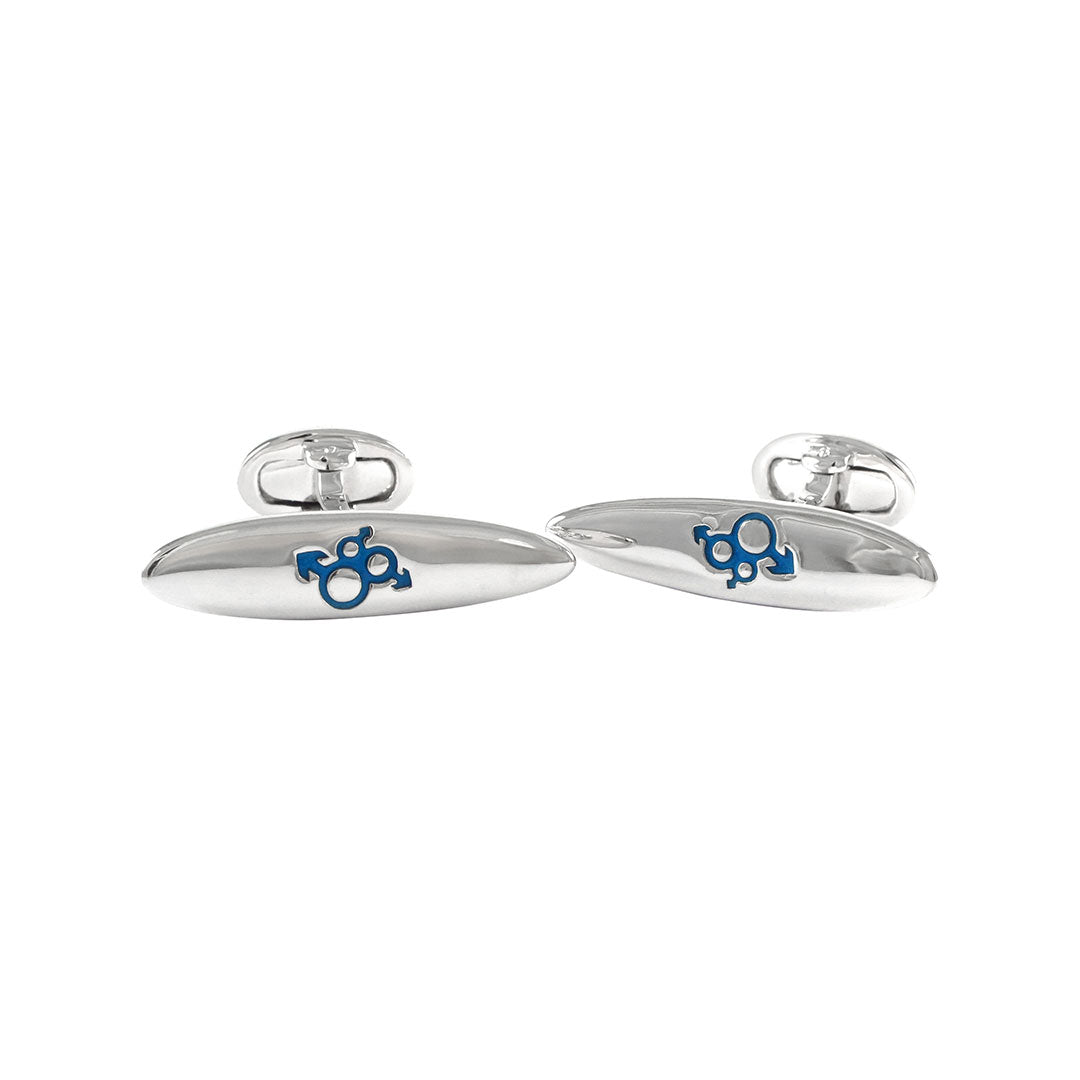 925 Sterling Silver Retro Surfboard Cufflinks – Jan Leslie