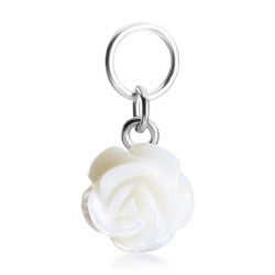 Sterling Silver Medium Gemstone Rose Pendant Sale Only Jan Leslie Jan Leslie