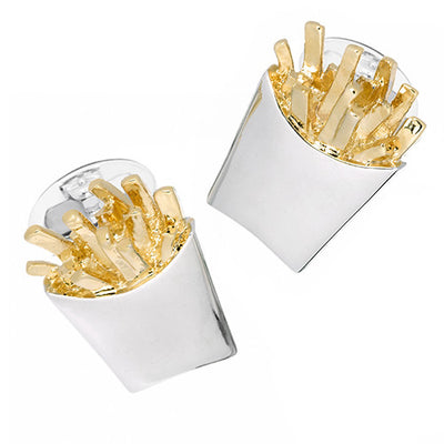French Fry Cufflinks - Jan Leslie Cufflinks and Accessories