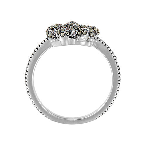 Bottom view of the Octopus Ring: The Stardust Pav̩ Jewelry Collection by Jan Leslie