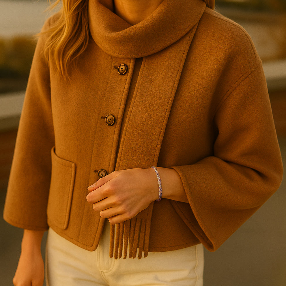 Mariselle Sterling Silver Chain Bracelet