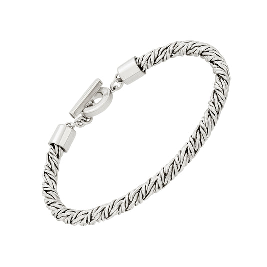 Mariselle Sterling Silver Chain Bracelet