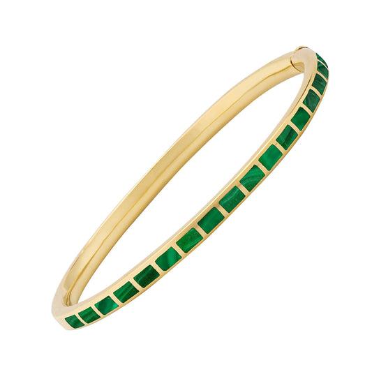 Dash Gold Vermeil Sterling Bangle