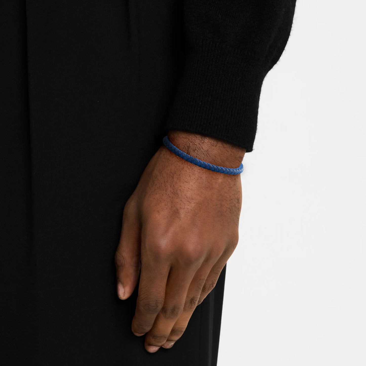 Braided Leather Bracelet Spring Fit