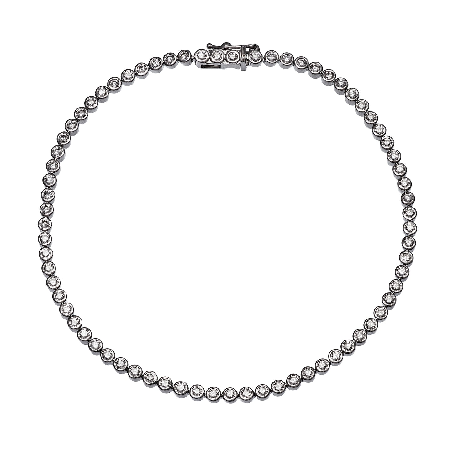 Diamond Tennis Bracelet 18K White Gold