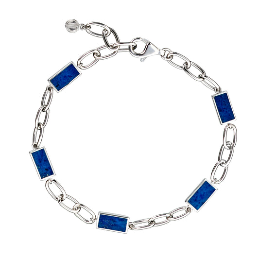 Dash 5 Gemstone Sterling Bracelet