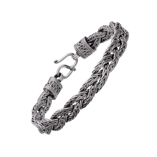 Braided Sterling Bracelet 10cm