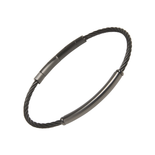 Cable Bracelet with Magnetic Closure