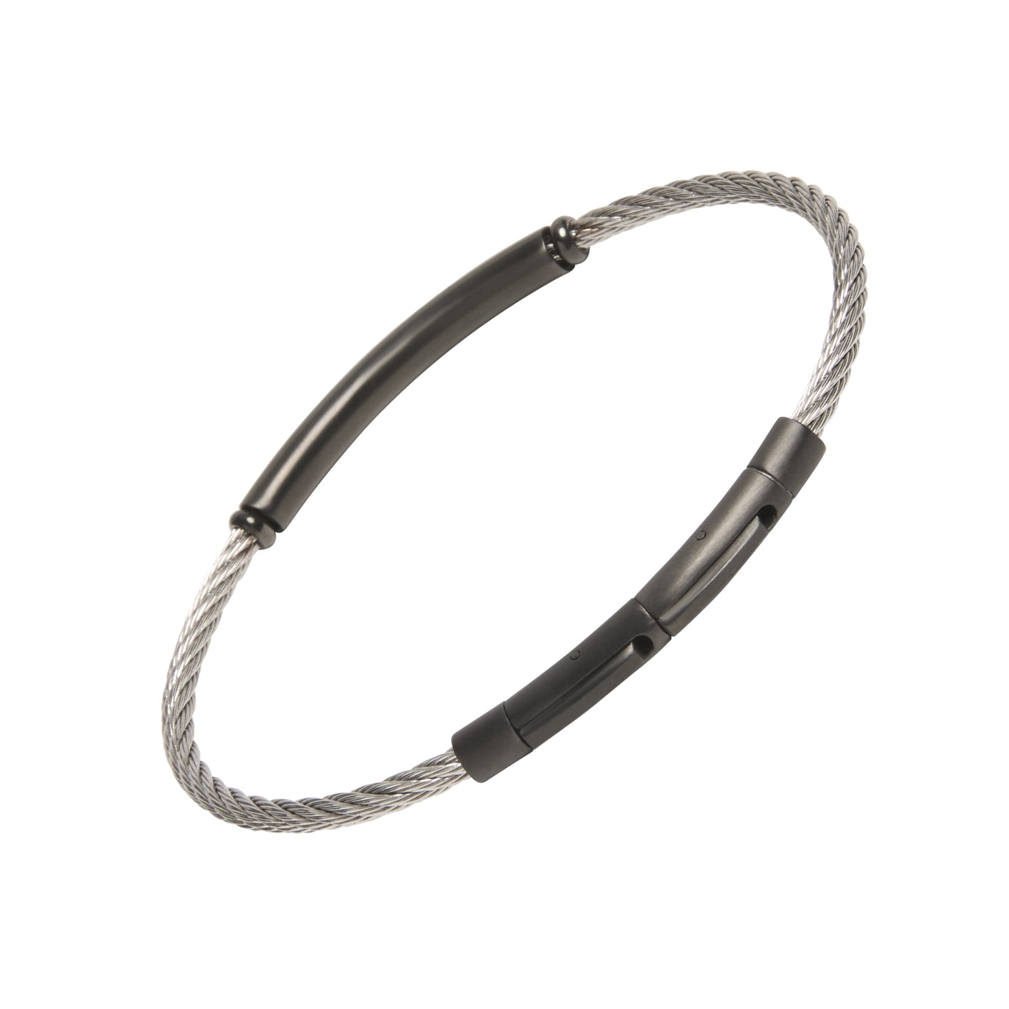 Cable Bracelet with Magnetic Closure