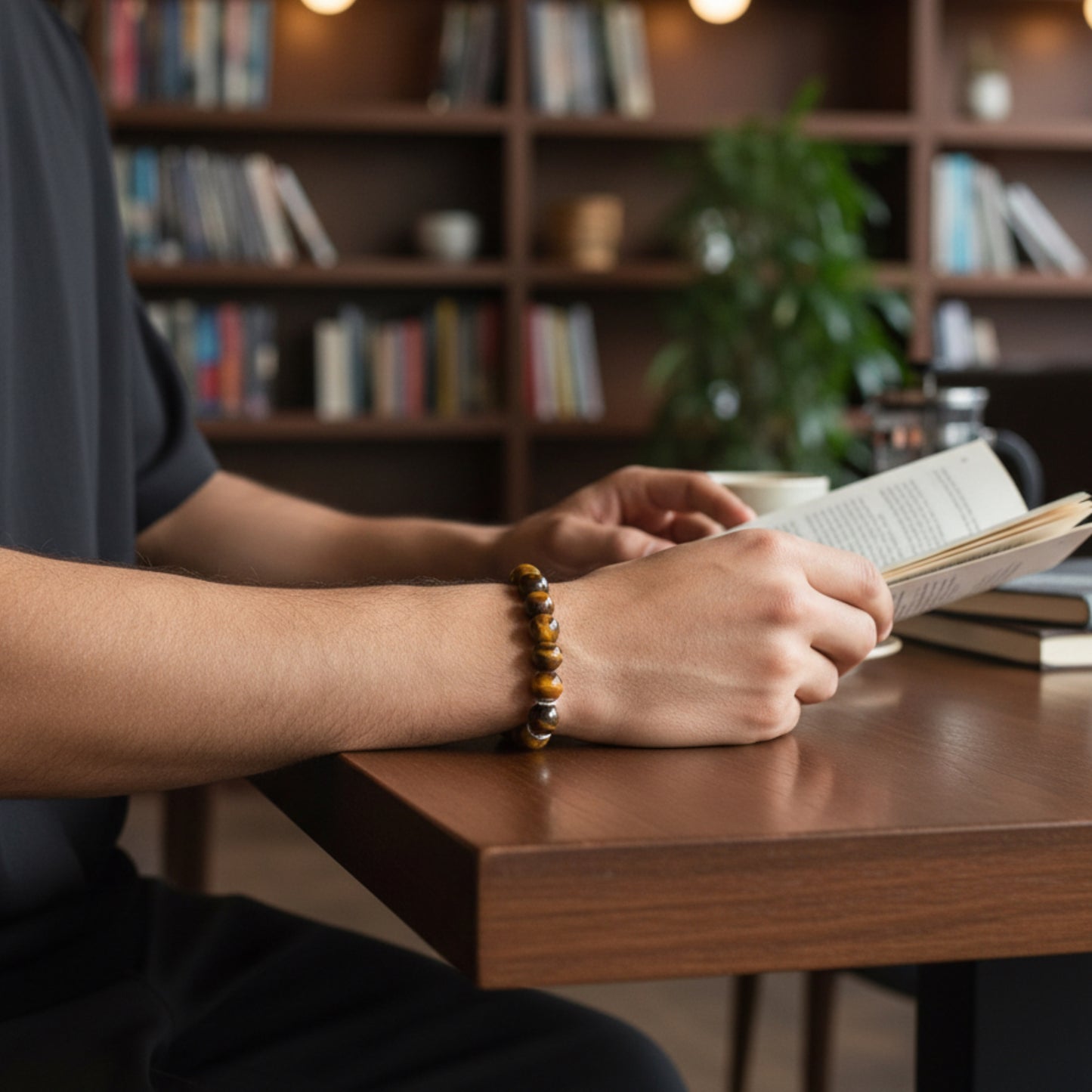 Spring Fit Gemstones 8mm Bracelet