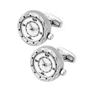 Steel Watch Cufflinks