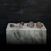 Octagon Antique Sterling Cufflinks & Studs
