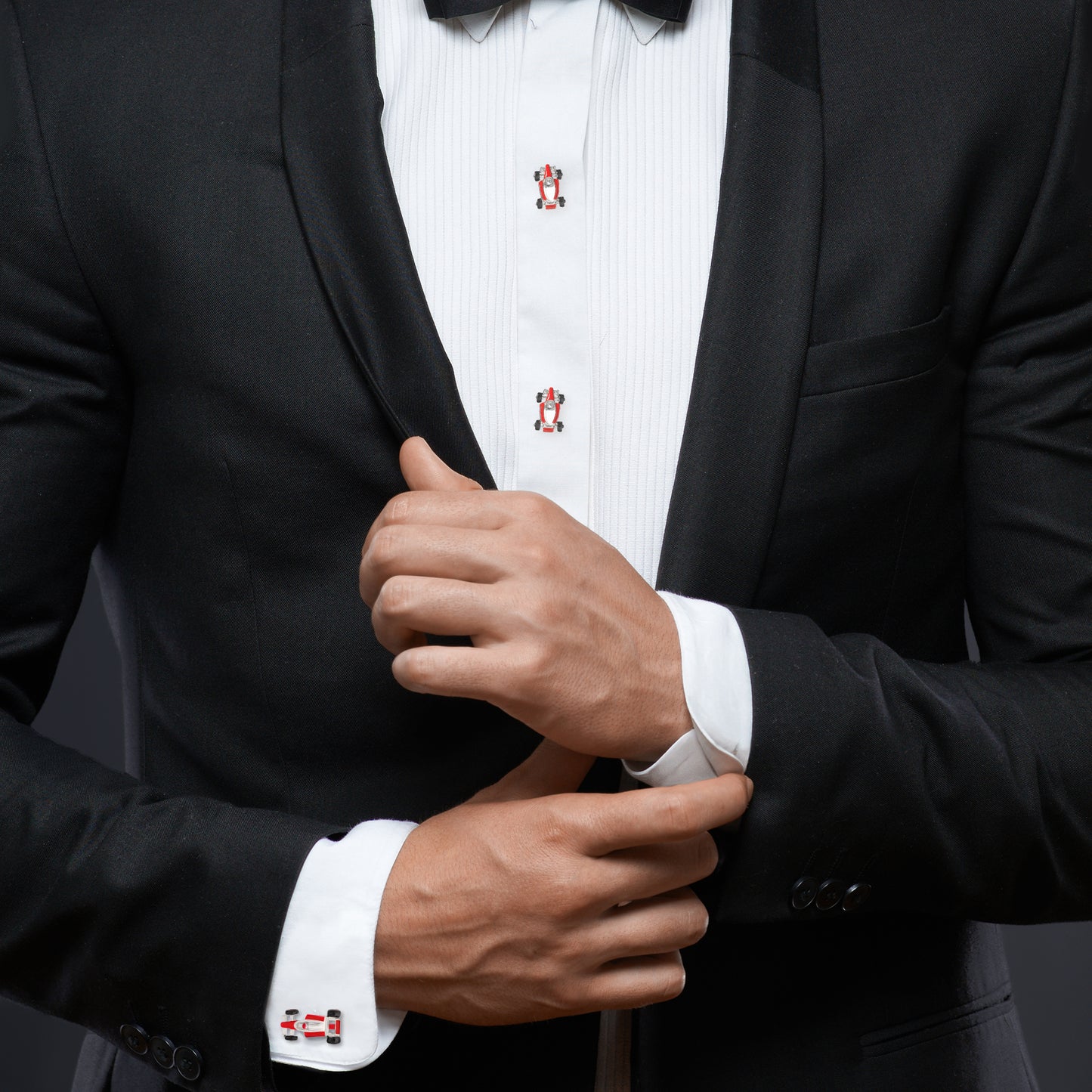 Grand Prix Vintage 1950s–60s Cufflinks and Tuxedo Studs