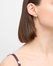 Dash Multicolor Sterling Huggie Earrings