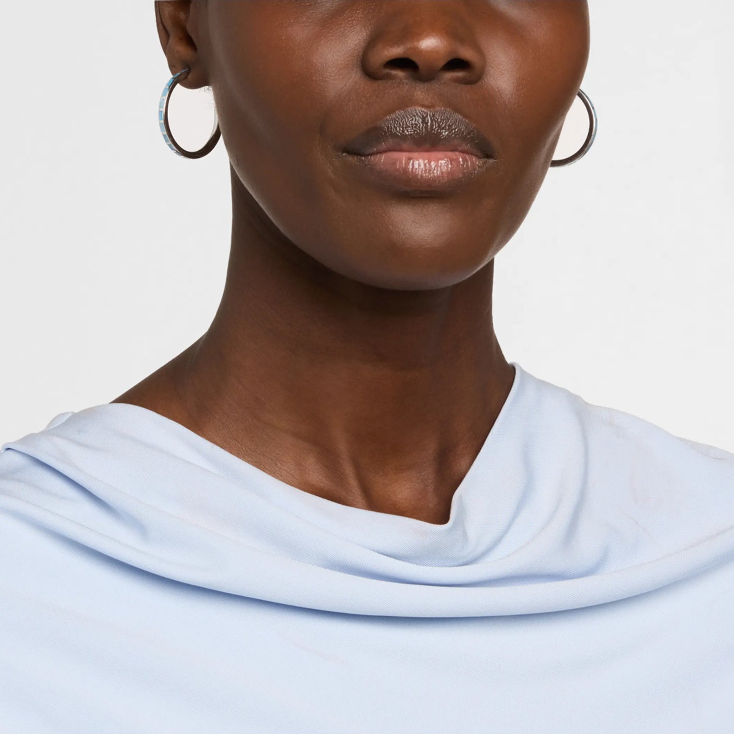 Dash Gemstone Sterling Hoop Earrings