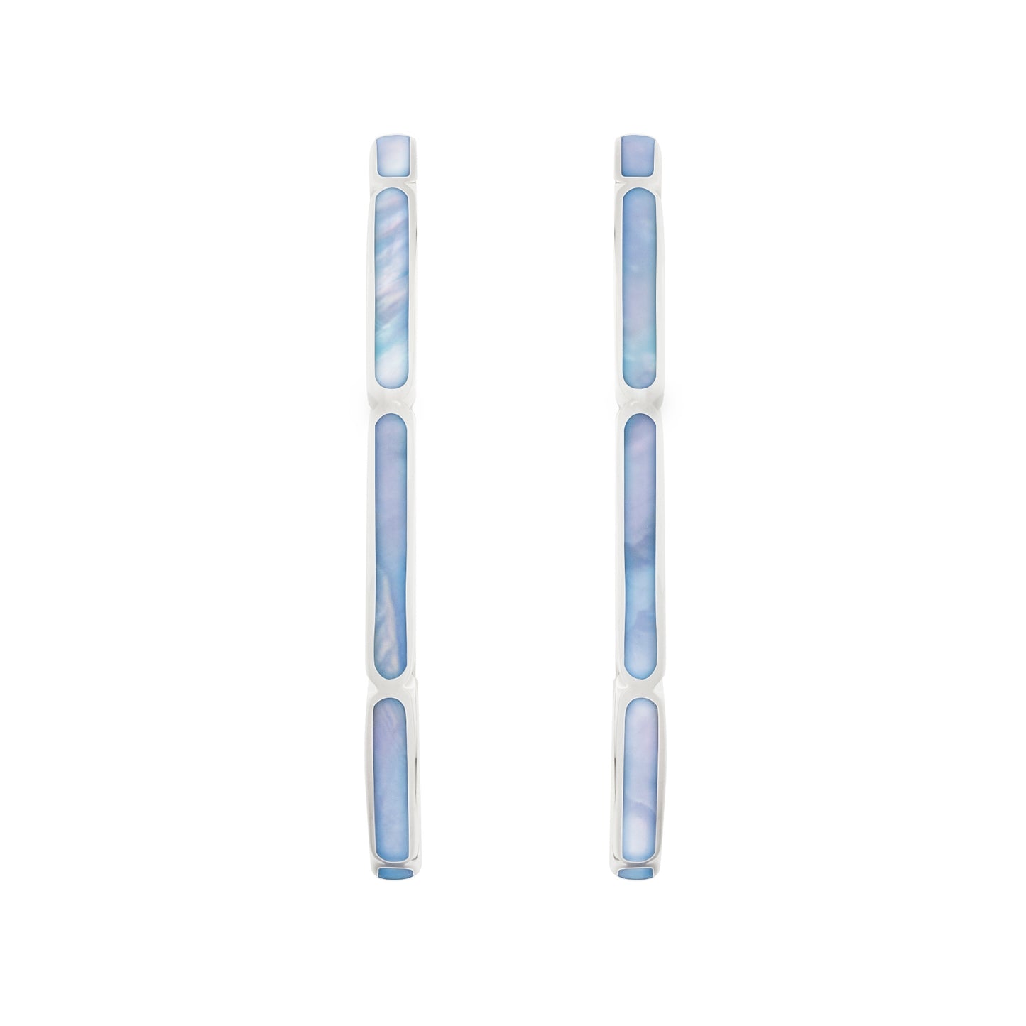 Dash Sterling Hoop Earrings