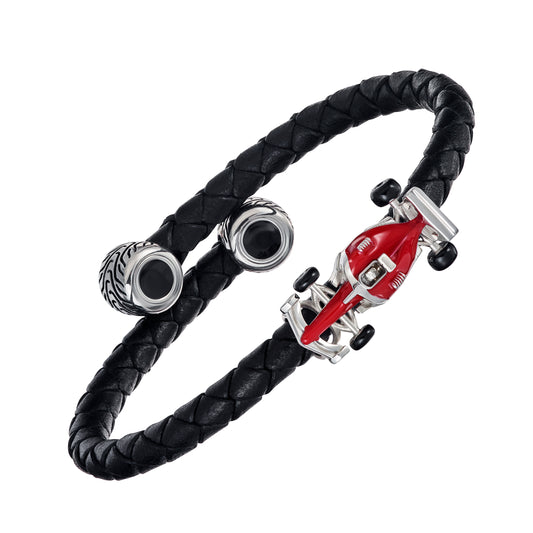 Ultimate Race Car Sterling Spring Bracelet