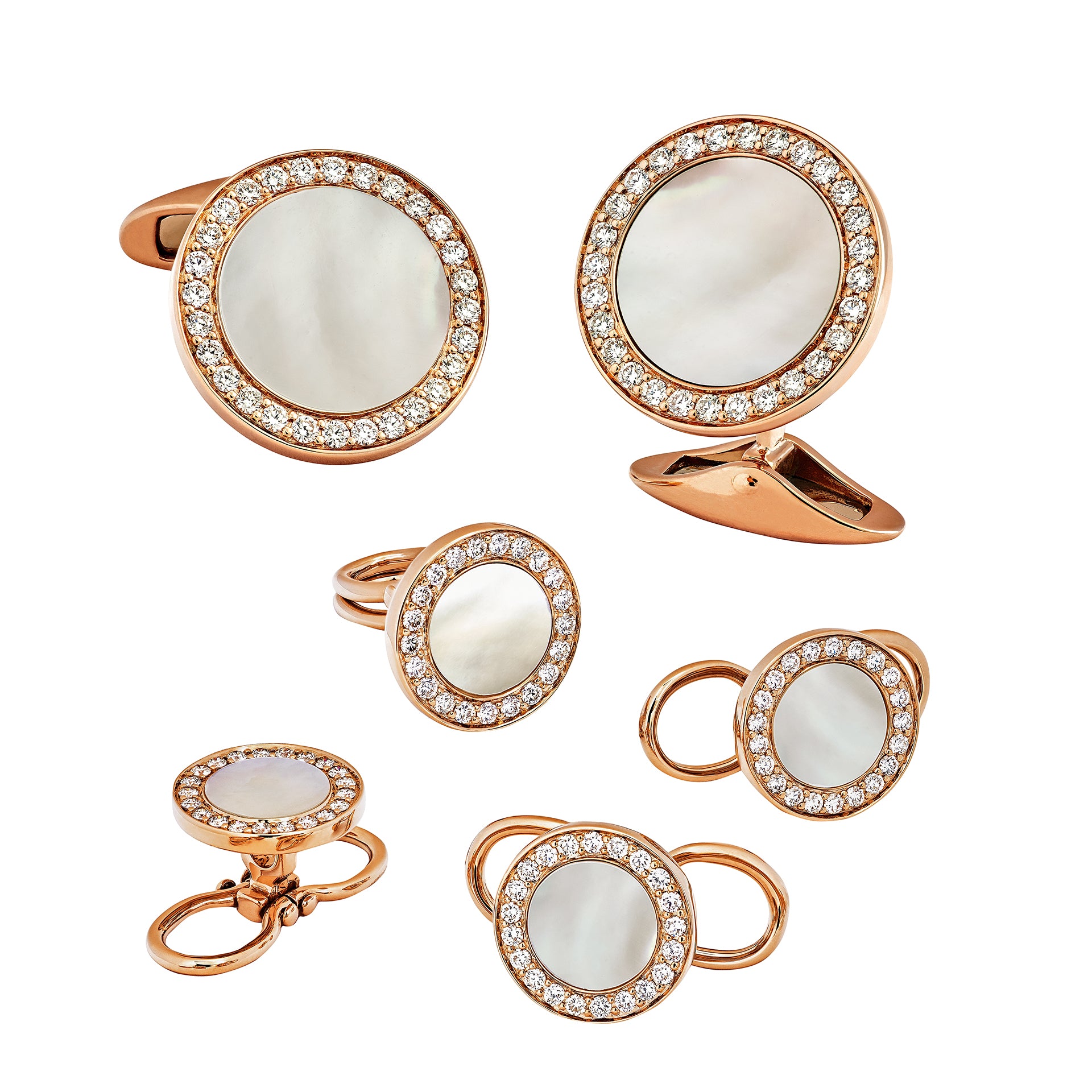 Formal Tuxedo Cufflink and Stud Sets I Jan Leslie