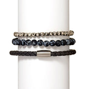 Charcoal Bracelet Stack