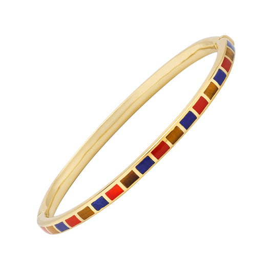 Dash Multicolor Vermeil Sterling Bangle