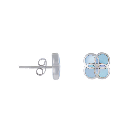 Petal Sterling Stud Earrings 2