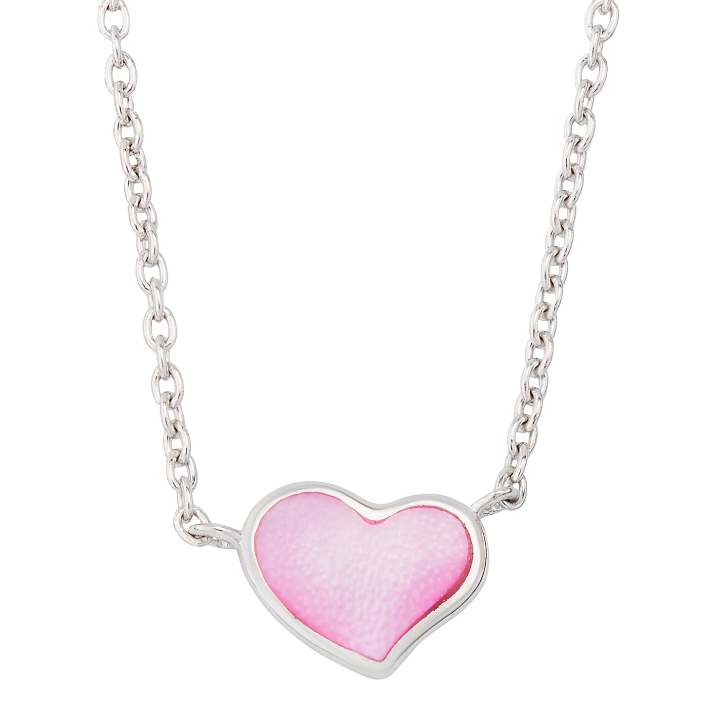 Heart Pendant Sterling Necklace