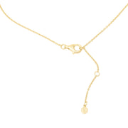 Dash Malachite Gemstone Gold Vermeil Necklace